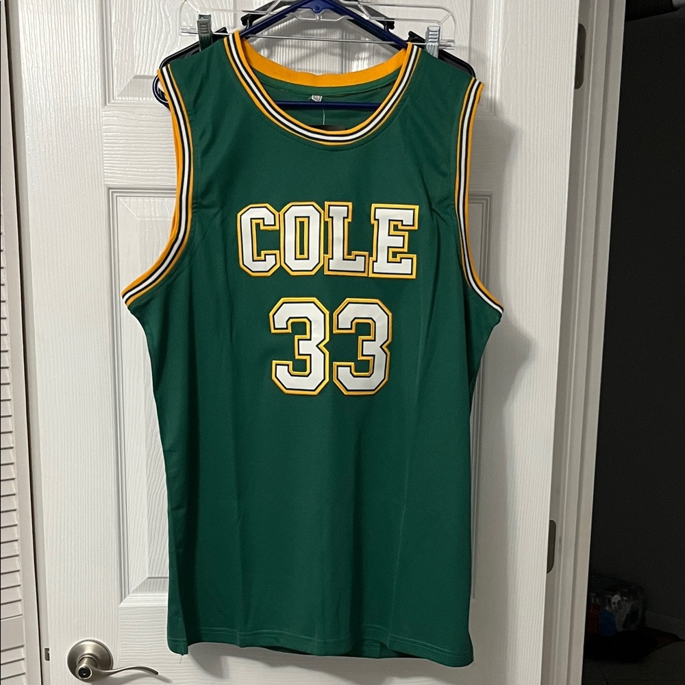 Green Cole #33 Basketball Jersey - O’Neal
